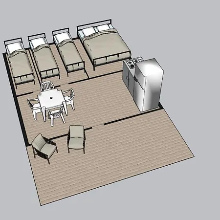 Easyatent Safari Tent Lanterna Holiday park *