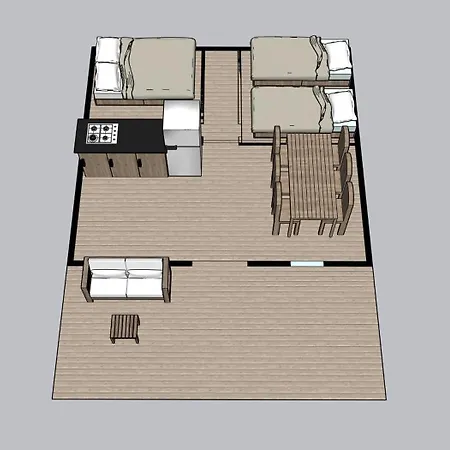 Holiday park Easyatent Safari Tent Lanterna Cervar-Porat
